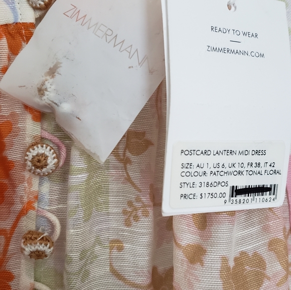 Zimmerman Lantern Tiered Maxi Dress - Picture 5 of 11